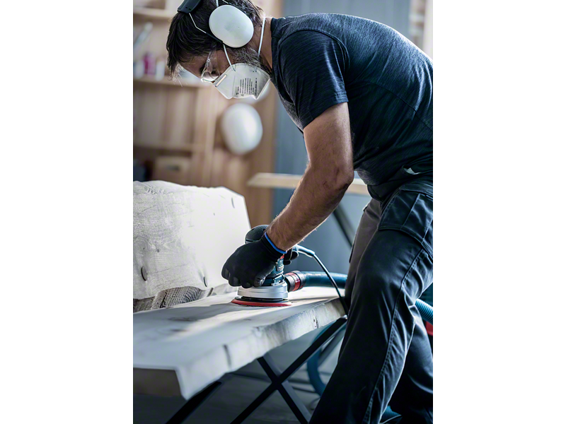 5-delni komplet brusnih mrež Bosch EXPERT M480 za ekscentrične brusilnike, 150mm, Zrnatost: 120, 2608900691